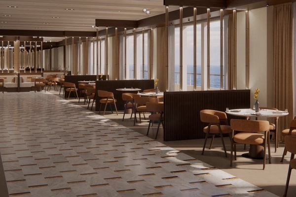 Crystal Cruises Crystal Grace The Bistro Rendering 3 ©Crystal Cruises